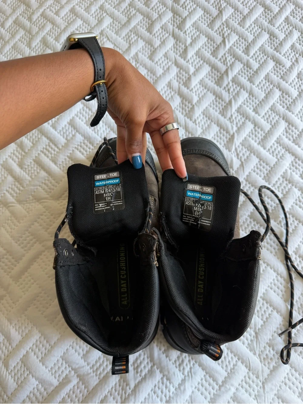 Ariat Treadfast 6” Waterproof Steel Toe Work Boots